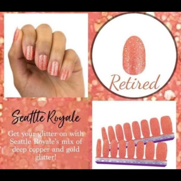 Color Street 100% Nail Polish Strips Seattle Royale - Picture 7 of 7